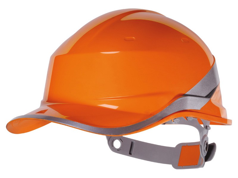 Deltaplus Baseball Diamond Hi Viz Orange Hardhat