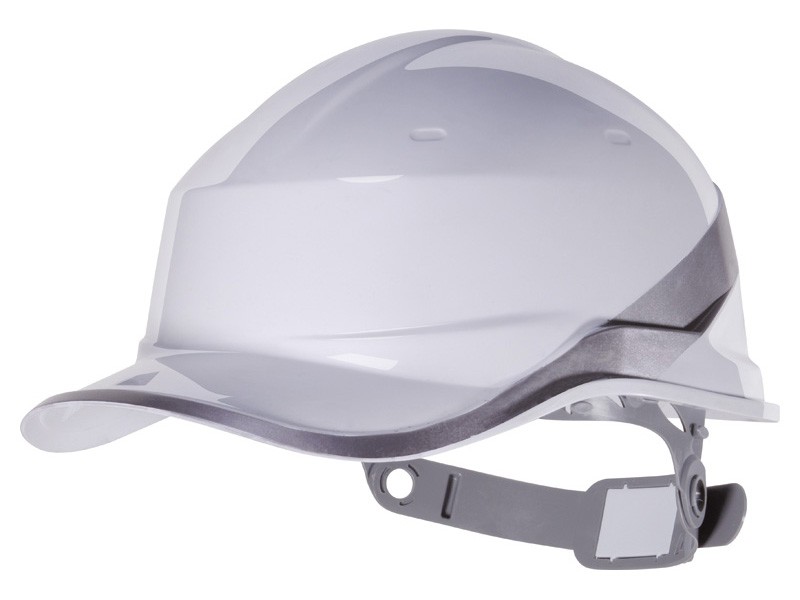 Deltaplus Baseball Diamond Hi Viz White Hardhat