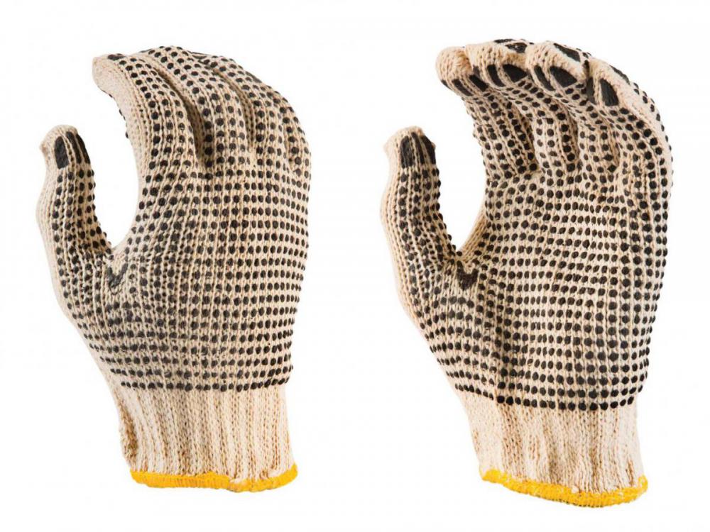 GUARDIAN ANGEL GEKKO - Cotton PVC Dotted Gloves
